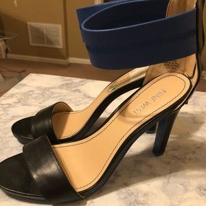 Black and Blue Nine West Heels